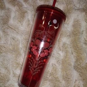 Venti Starbucks 2021 Year of the Ox Red Tumbler